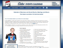 Tablet Screenshot of inthecalendar.com
